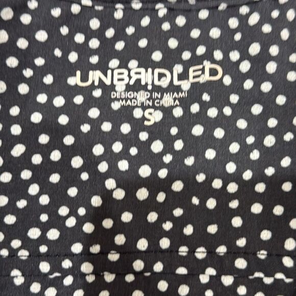 Unbridled Black short, bomber jacket, black, long sleeves size small - Picture 11 of 12